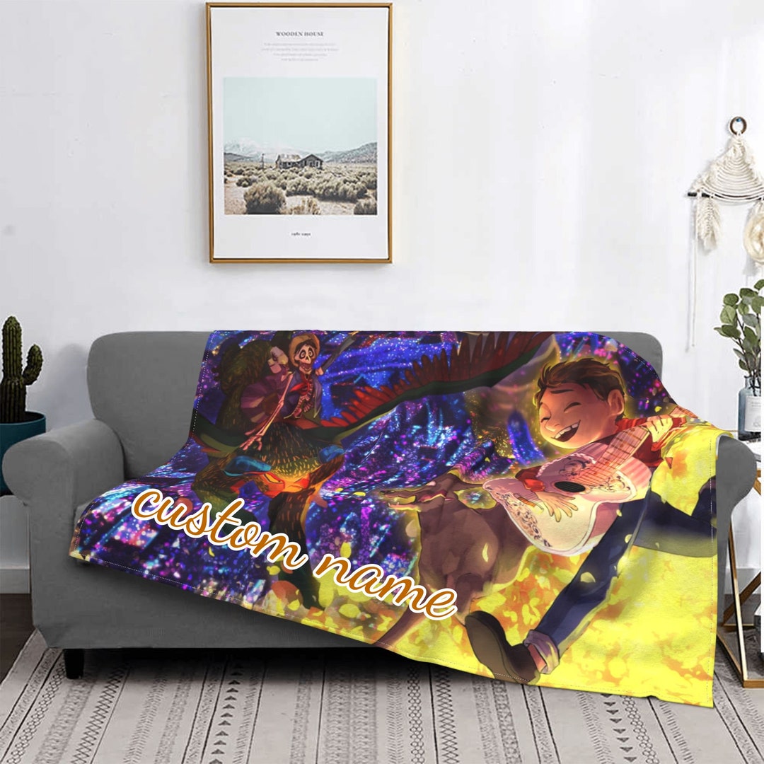 Personalized Disney COCO Bedding Set Quilt Blanket Perfect for Bedroom Decor & Home Decoration
