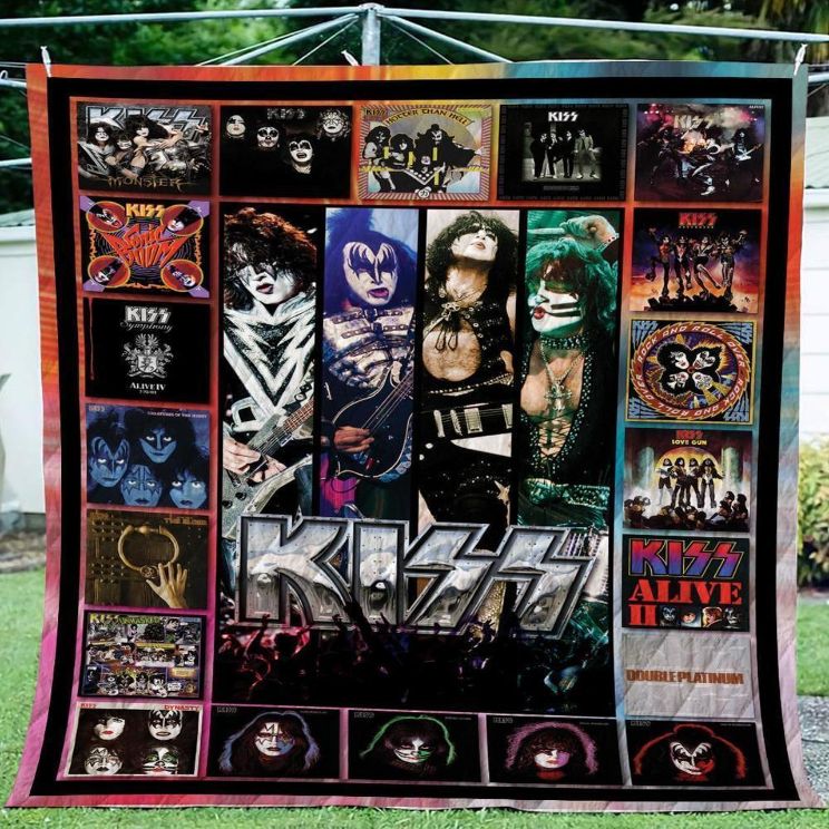 Kiss Albums Quilt Bedding Set Blanket for Home Decor