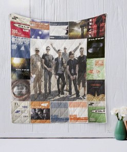 Filter Band Quilt Bedding Set Blanket for Home Decor