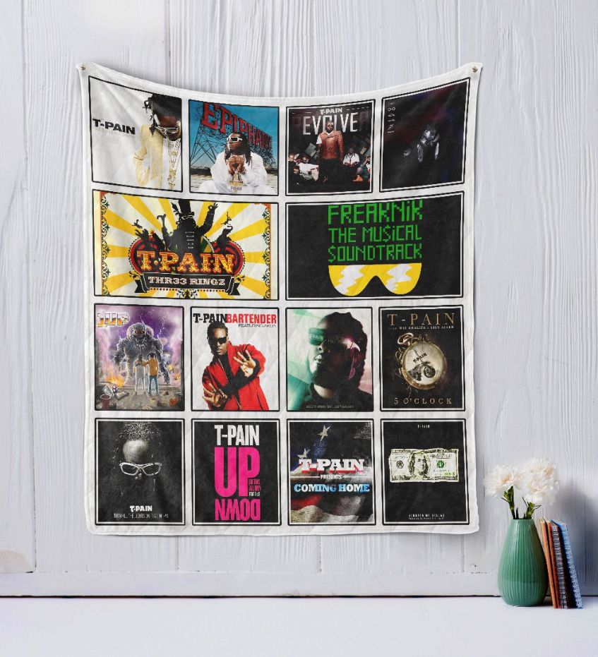 T Pain Quilt Bedding Set Blanket for Home Decor