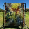 Personalized Dragonfly Quilt Bedding Set for Home Decoration and Family Gifts