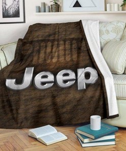 Jeep Logo Retro Vintage Blanket for Home Decor