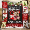 Yorkshire Terrier Christmas Quilt Bedding Set - Perfect for Family Gifts and Bedroom Decor