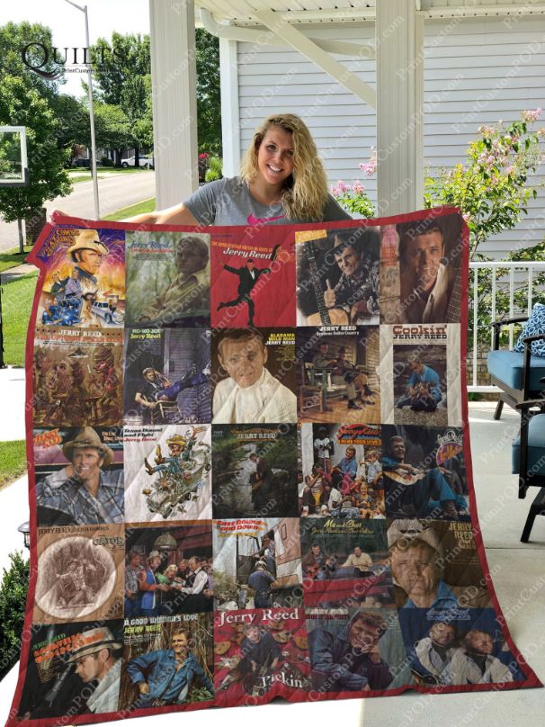 Jerry Reed Albums For Fans Ver Collected Quilt Bedding Set Blanket