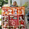 Cincinnati Reds Quilt Blanket Bedding Set for Home Decoration and Gifts for Fans and Family
