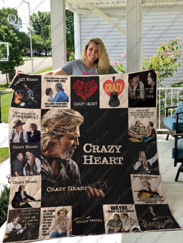 Crazy Heart Vintage Quilt Bedding Set Blanket for Home Decor