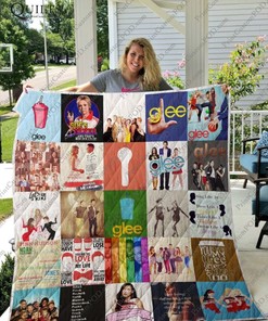 Glee Vintage Retro Quilt Bedding Set Blanket for Home Decor
