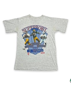 Vintage Style 1990 Superbowl T-Shirt Sweatshirt Pullover Hoodie Reprinted Full Color Full Size Gift for NFL Fans