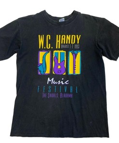 Vintage Style 90s W. C. Handy Music Festival Jazz Blues T Shirt Hoodie Sweatshirt Full Size Full Color