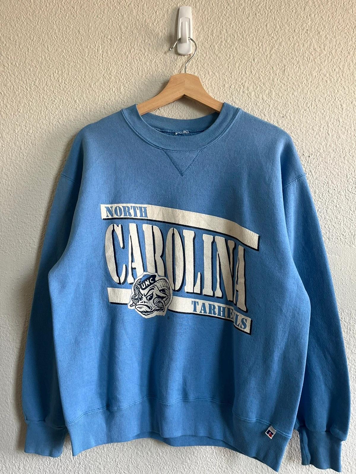 Vintage Style 90's University North Carolina Shirt Hoodie Sweatshirt Reprinted Gifts for NFL Fans