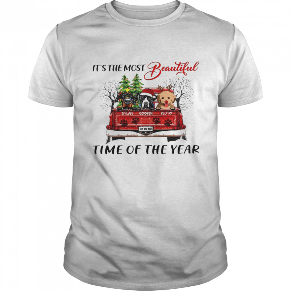 It's The The Most Beautiful Dylan Cooper Pluto Time of The Year Shirt