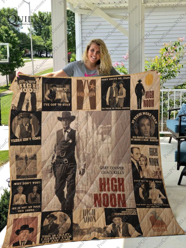 High Noon Vintage Quilt Bedding Set Blanket for Home Decor