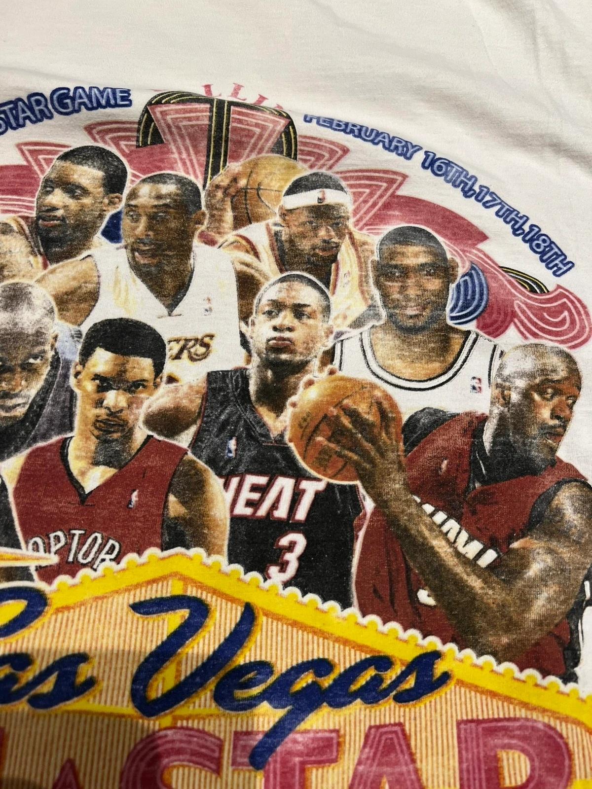 Vintage Style 2007 NBA All Star Game Players Lebron Kobe Wade Shirt Hoodie Sweatshirt Reprinted Full Size Gifts for NBA Fans - Image 4