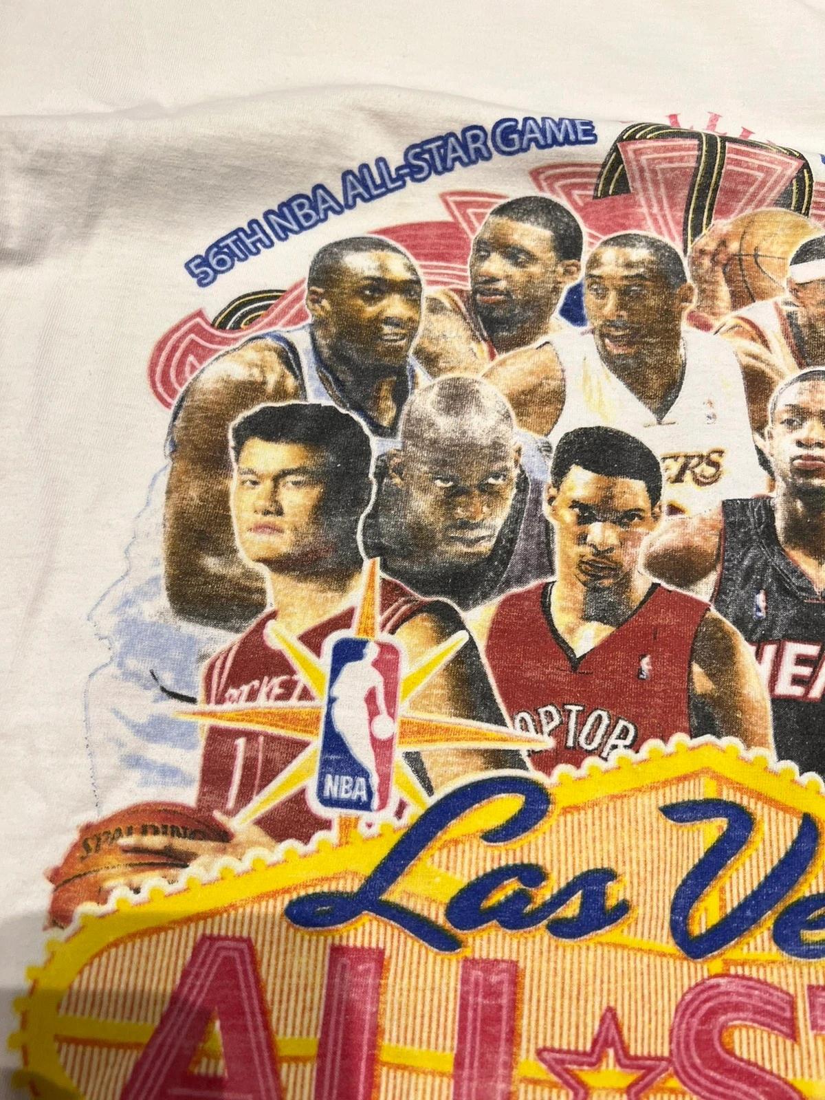 Vintage Style 2007 NBA All Star Game Players Lebron Kobe Wade Shirt Hoodie Sweatshirt Reprinted Full Size Gifts for NBA Fans - Image 3