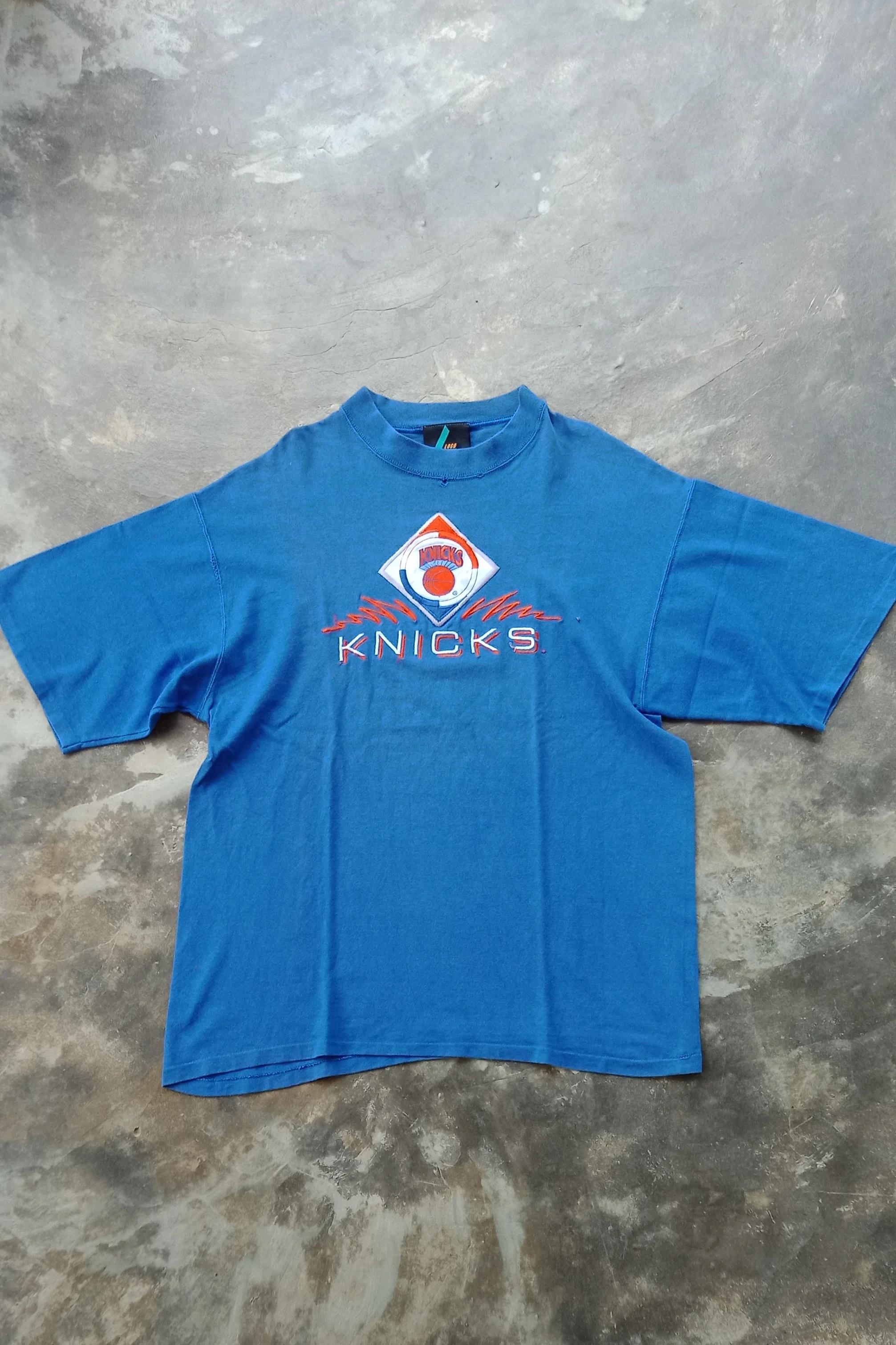 Vintage Style Knicks Shirt Hoodie Sweatshirt Reprinted Full Size Gifts for NBA Fans