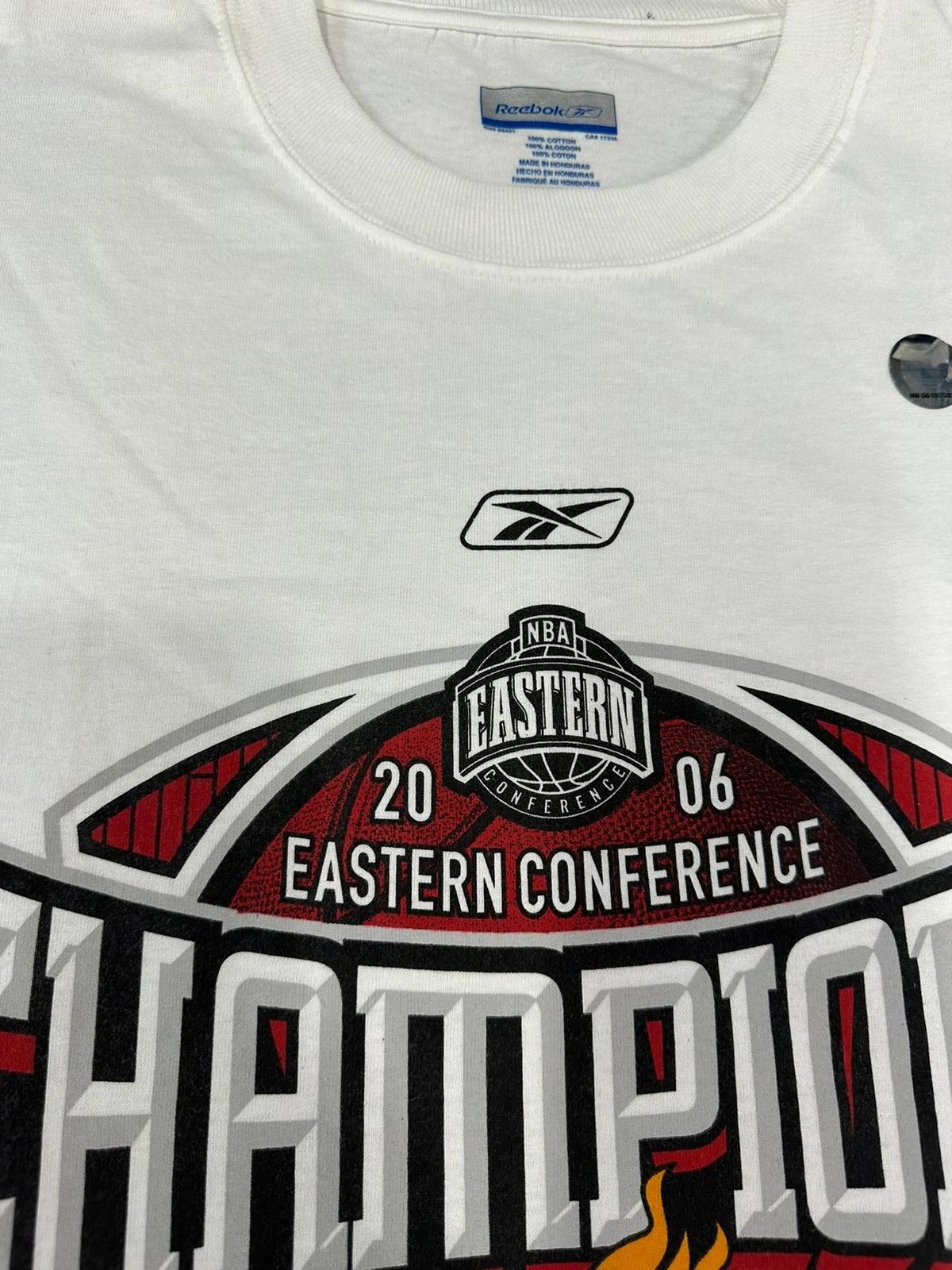 2006 Vintage Style NBA Eastern Conference Champion Locker Room Shirt Hoodie Sweatshirt Reprinted Full Size Gifts for NBA Fans - Image 4