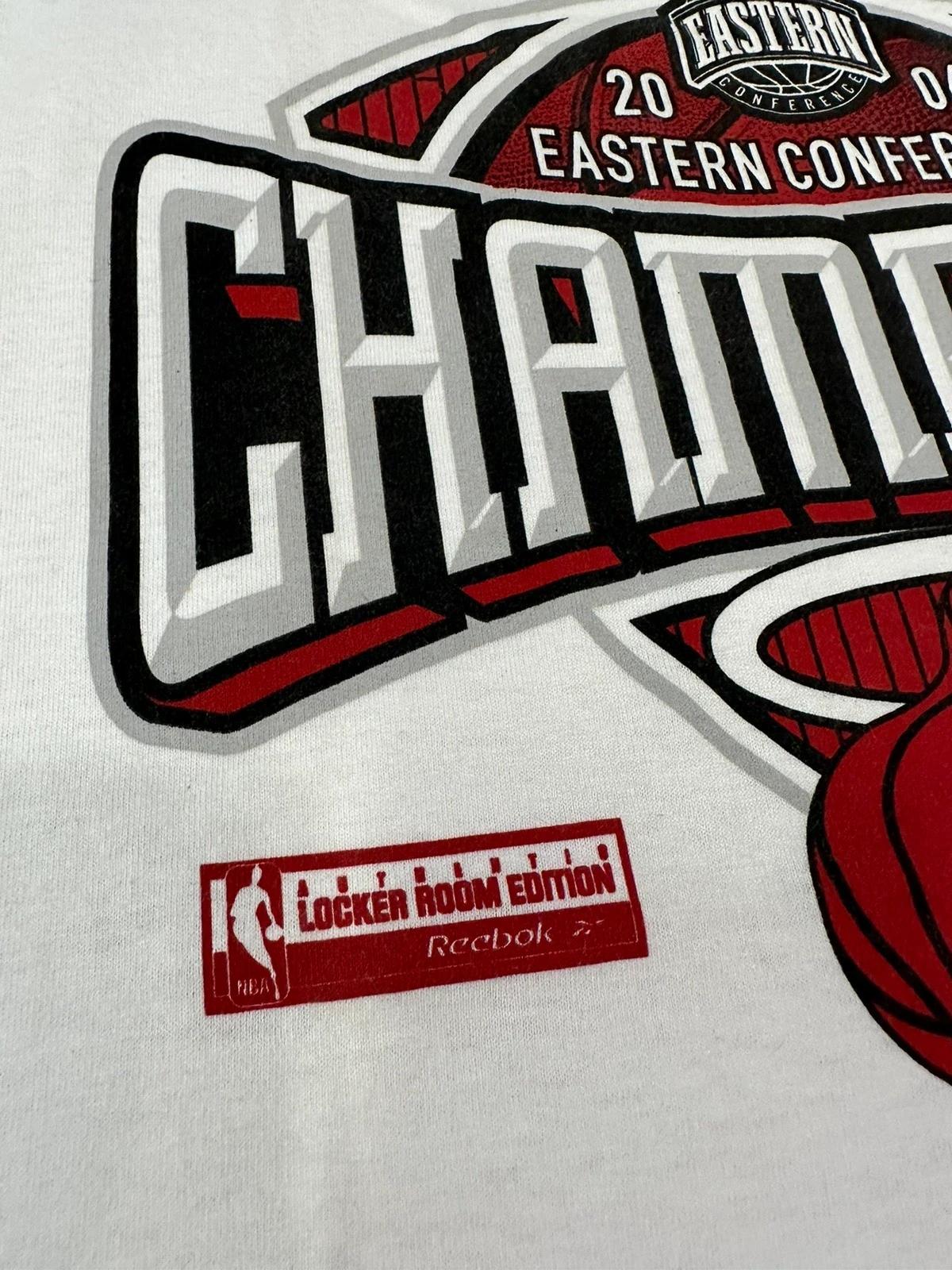 2006 Vintage Style NBA Eastern Conference Champion Locker Room Shirt Hoodie Sweatshirt Reprinted Full Size Gifts for NBA Fans - Image 2