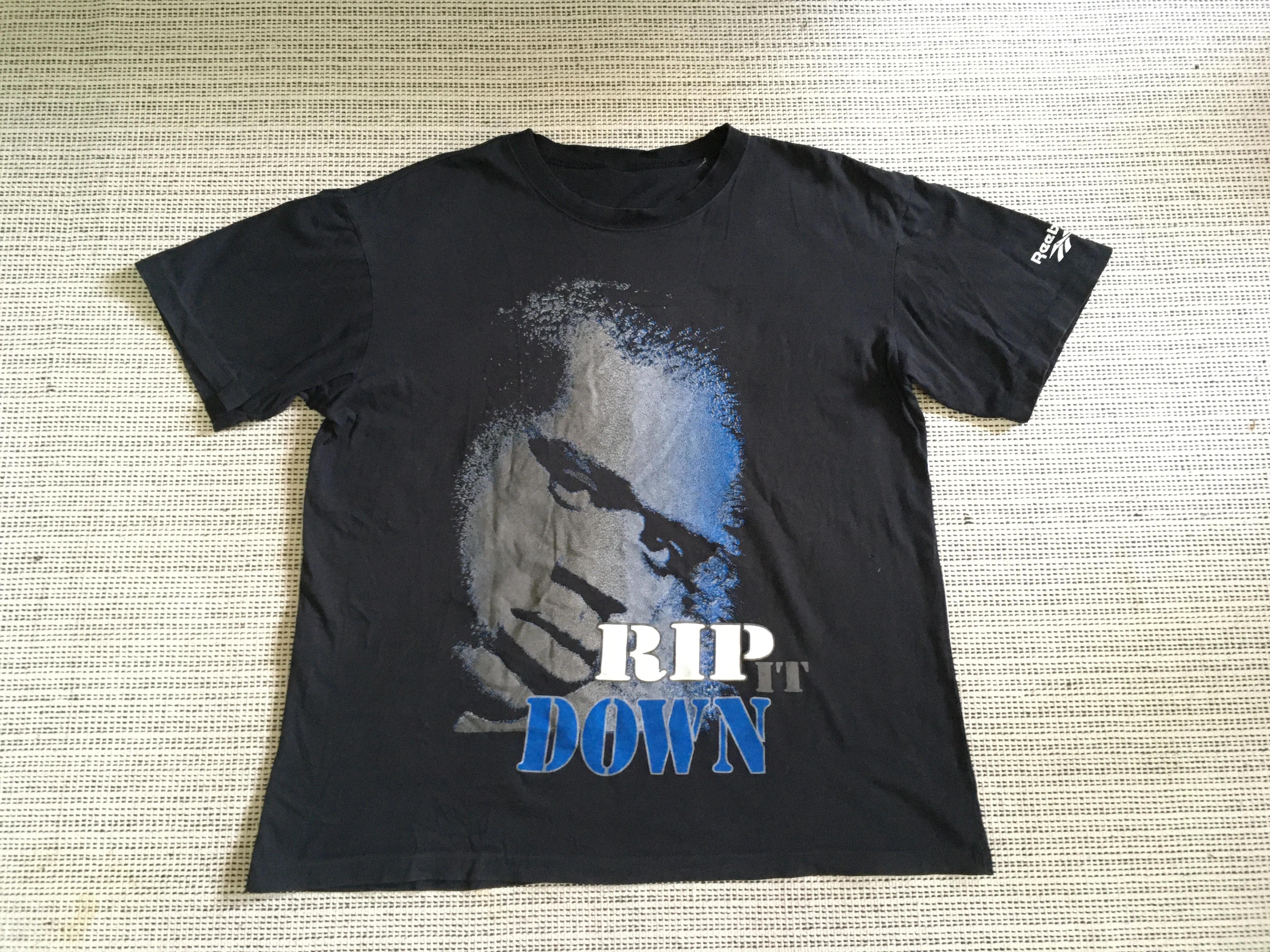 Vintage Style NBA Shaq Rip It Down Big Shirt Hoodie Sweatshirt Reprinted Full Size Gifts for NBA Fans