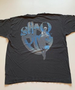 Vintage Style 90s Shaq Promo Graphic Shirt Hoodie Sweatshirt Reprinted Full Size Gifts for NBA Fans