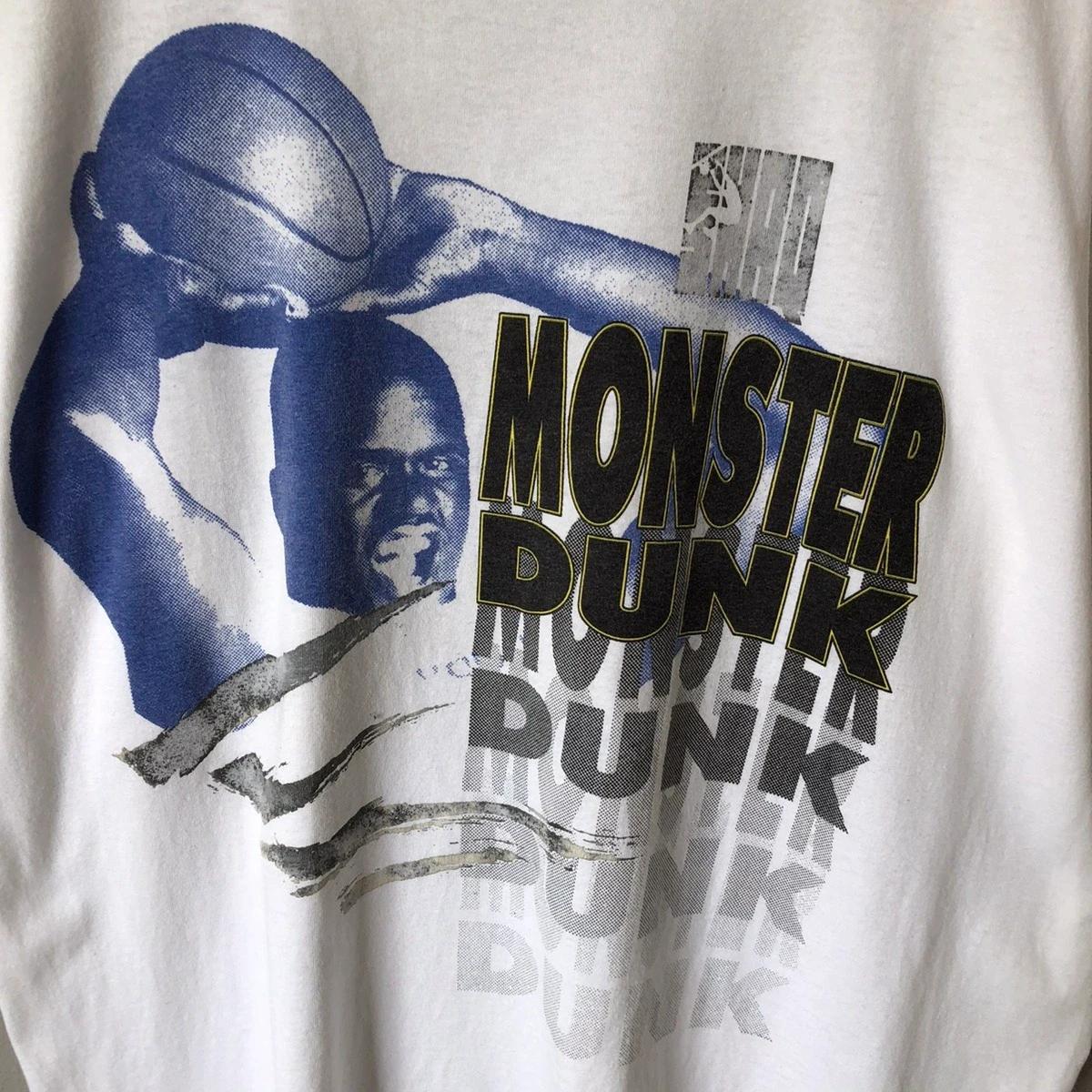 Vintage Style Shaquille O'Neil Monster Dunk Shirt Hoodie Sweatshirt Reprinted Full Size Gifts for NBA Fans - Image 2