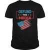 Defund The Media American Flag Shirt