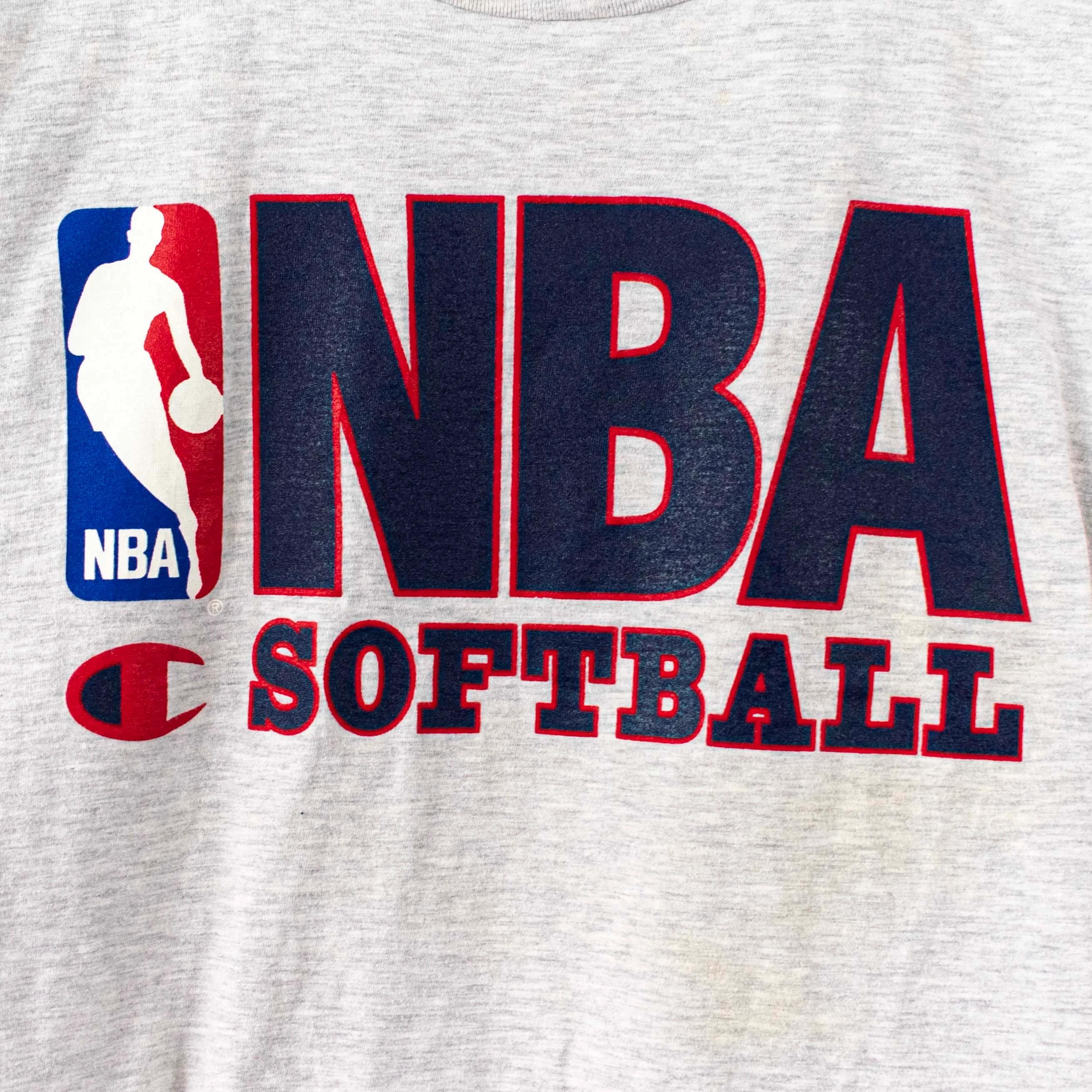 Vintage Style 90s Champion NBA Softball Shirt Hoodie Sweatshirt Reprinted Full Size Gifts for NBA Fans - Image 2