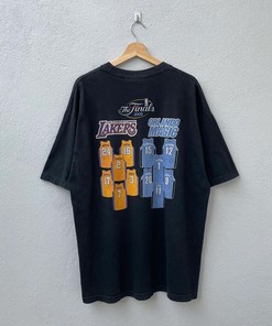 Vintage Style NBA Finals 2009 Shirt Hoodie Sweatshirt Reprinted Full Size Gifts for NBA Fans