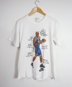 Vintage Style 90s NBA Legend Chris Webber Shirt Hoodie Sweatshirt Reprinted Full Size Gifts for NBA Fans