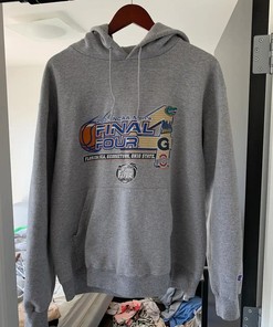 Vintage Style NCAA 2007 Final 4 T-Shirt Sweatshirt Pullover Hoodie Reprinted Full Color Full Size Gift for NCAA Fans