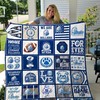 We Are Bulldogs Ncaa Drake Bulldogs Collection Collected Quilt Bedding Set Blanket