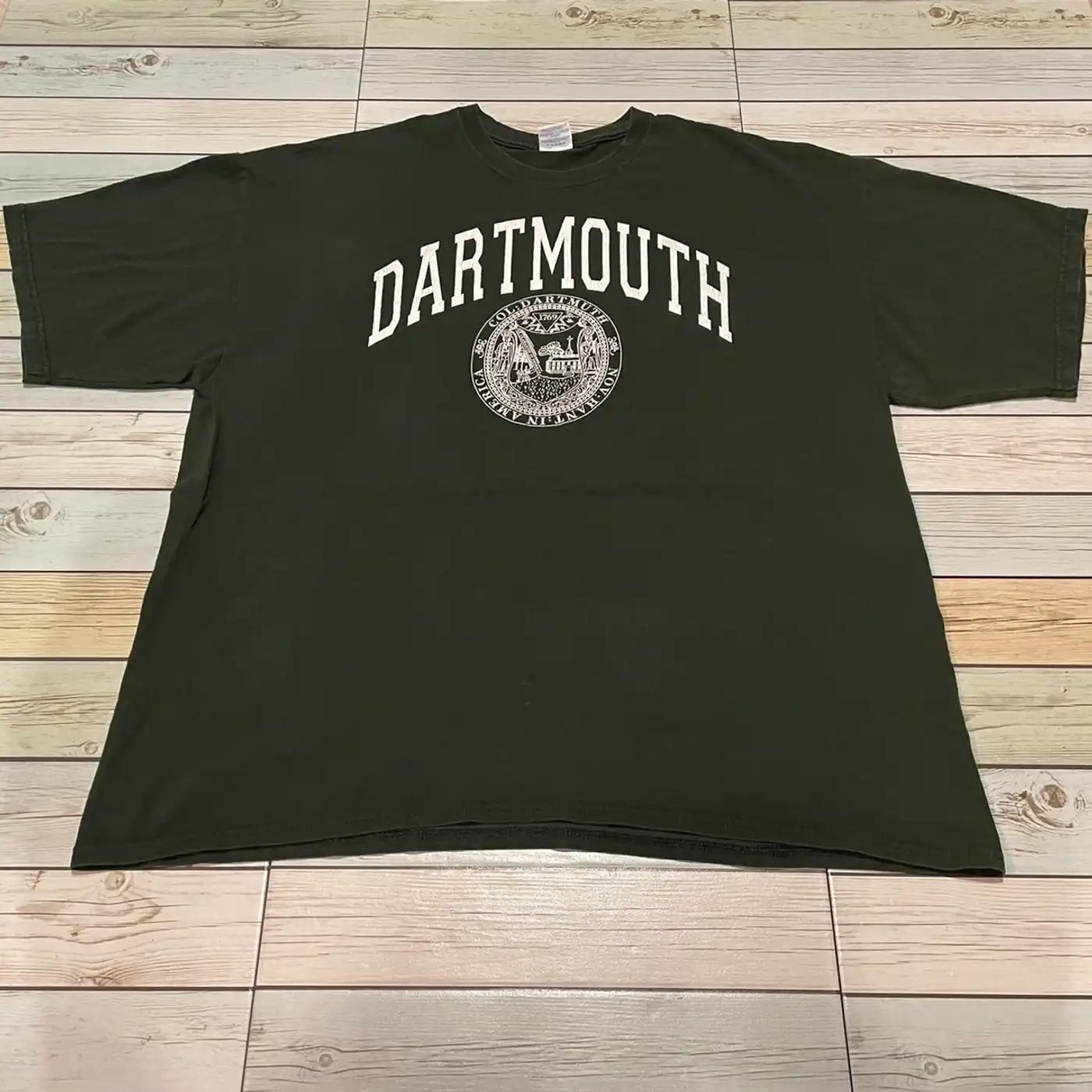 Dartmouth College NCAA Prosport T-Shirt Sweatshirt Pullover Hoodie Reprinted Full Color Full Size Gift for NCAA Fans