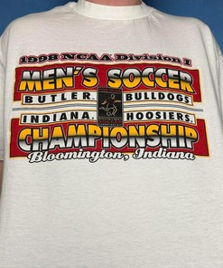 Vintage Style College Soccer T-Shirt Hoodie Sweatshirt Full Size Gifts for Fans