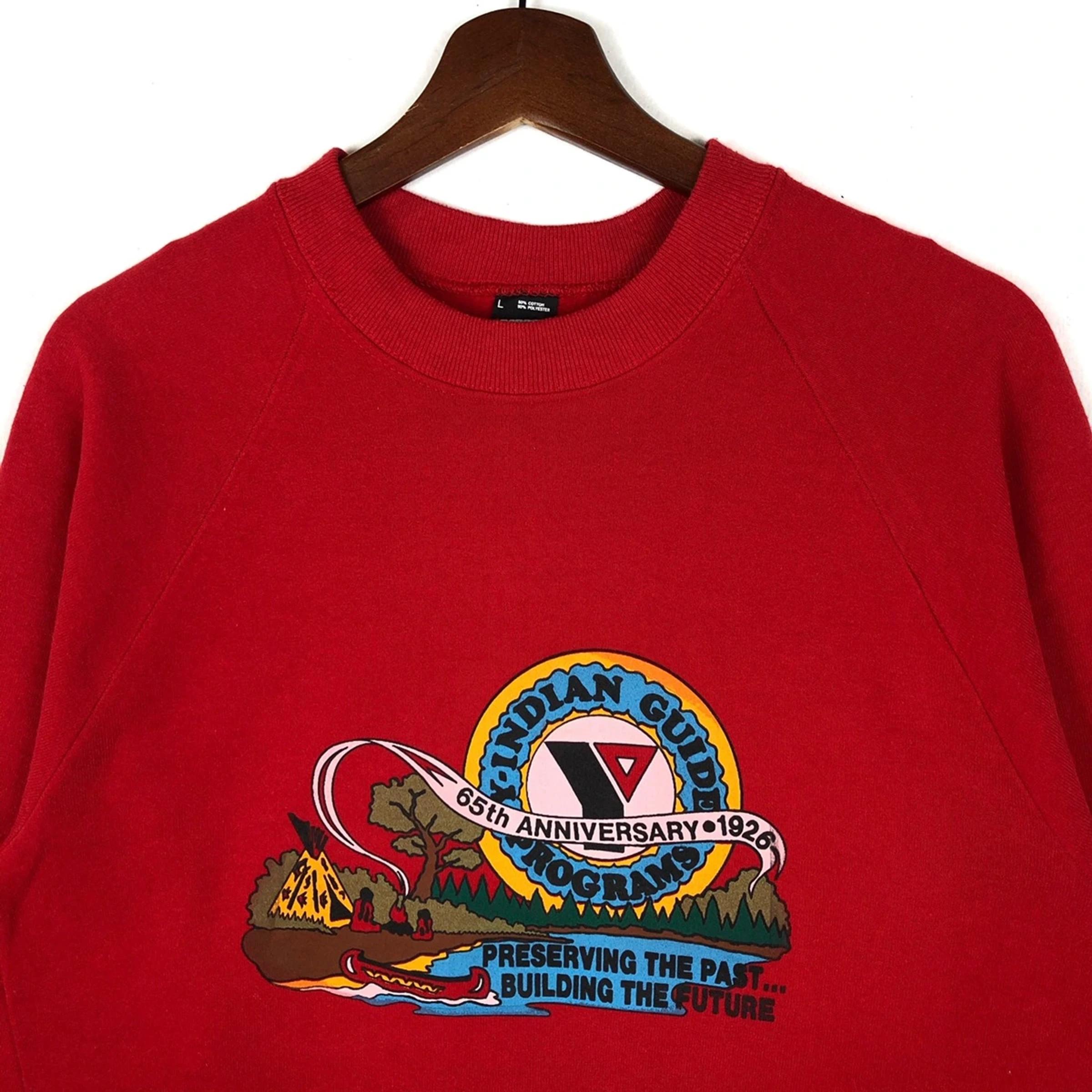 Ds Vintage Style Style 80's Ymca Sweatshirt Pullover T-Shirt Sweatshirt Hoodie Full Size Gifts for NCAA - Image 2