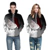 3D Print Hoodie – Sky Star Christmas Hat Pattern Pullover Hoodie