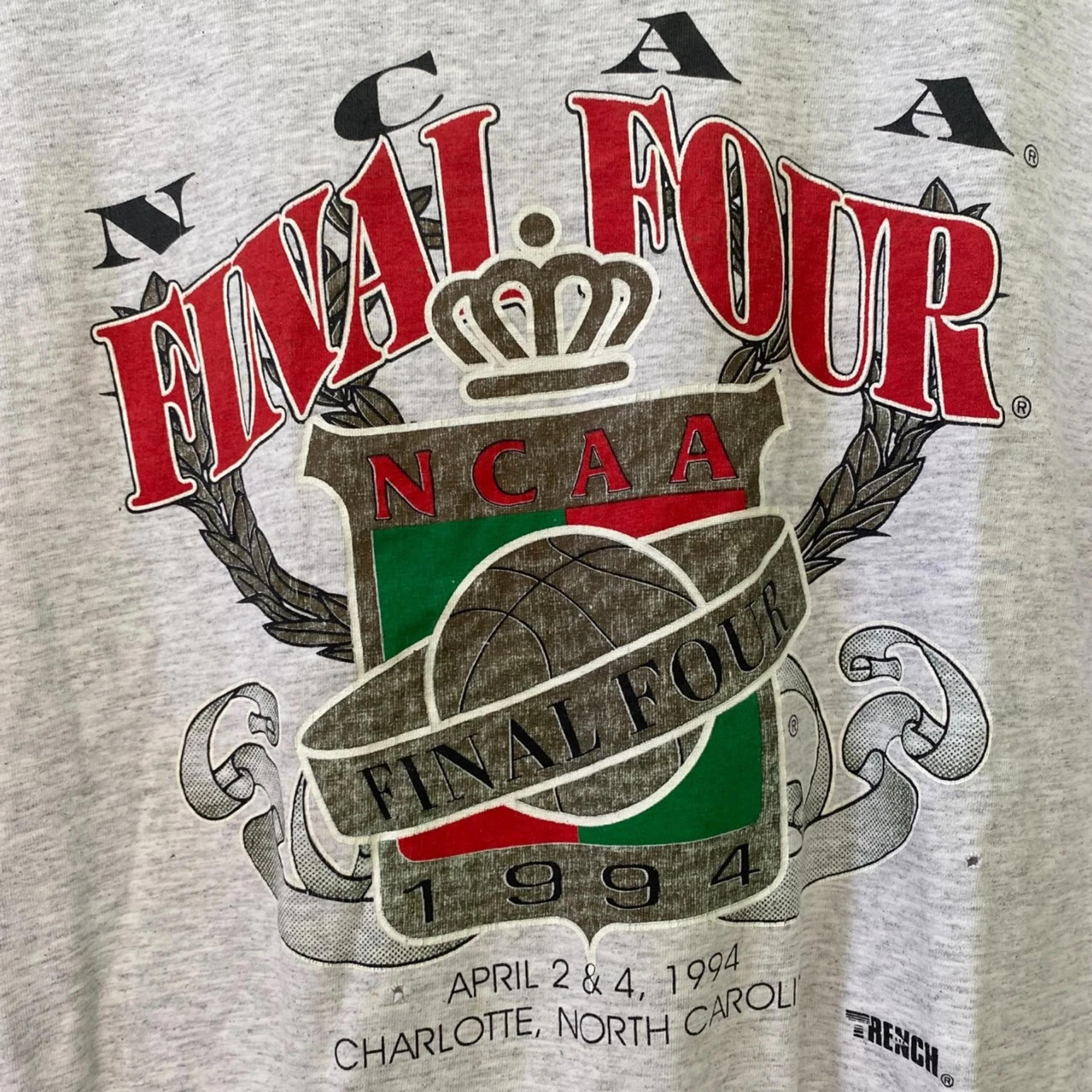Vintage Style StlyeNCAA Final Four Hoodie Sweatshirt Crewneck Sweatshirt Full Size Gifts for NCAA - Image 2