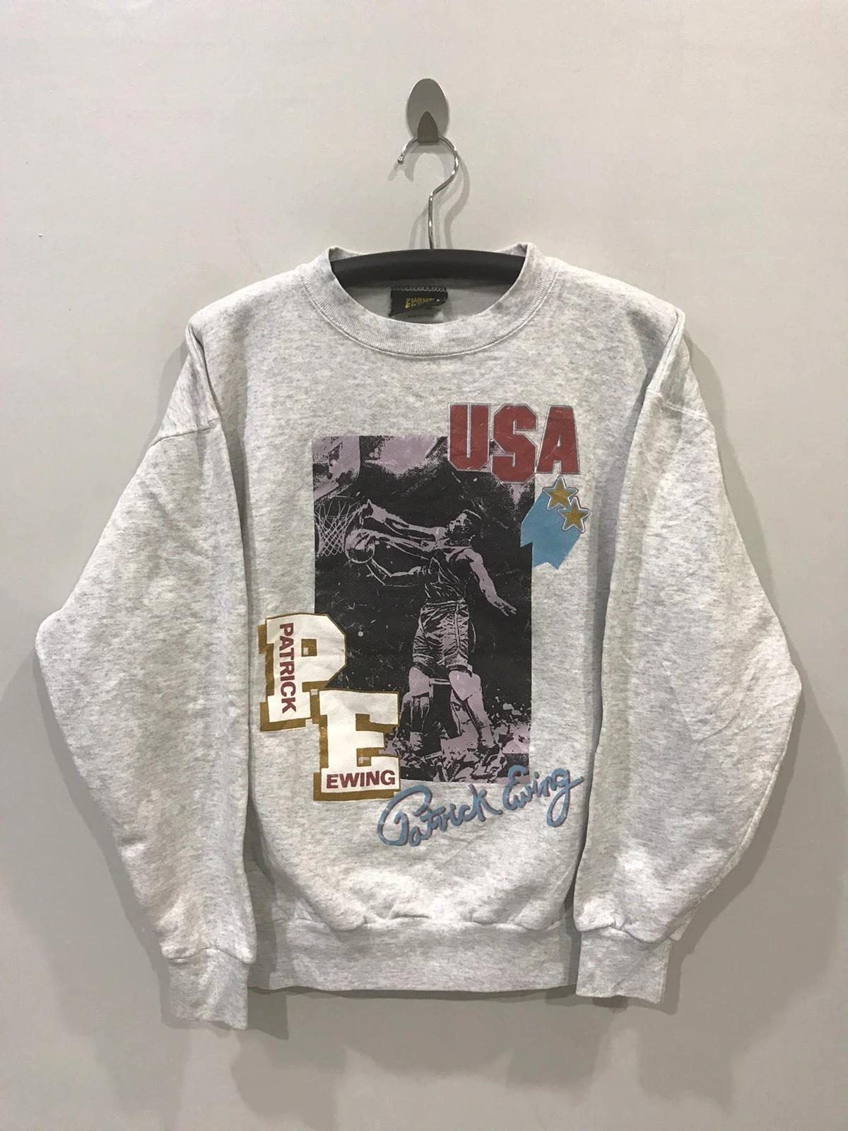 Vintage Style Patrick Ewing NBA Shirt Sweatshirt Hoodie Reprinted Full Size Gifts for NBA Fans