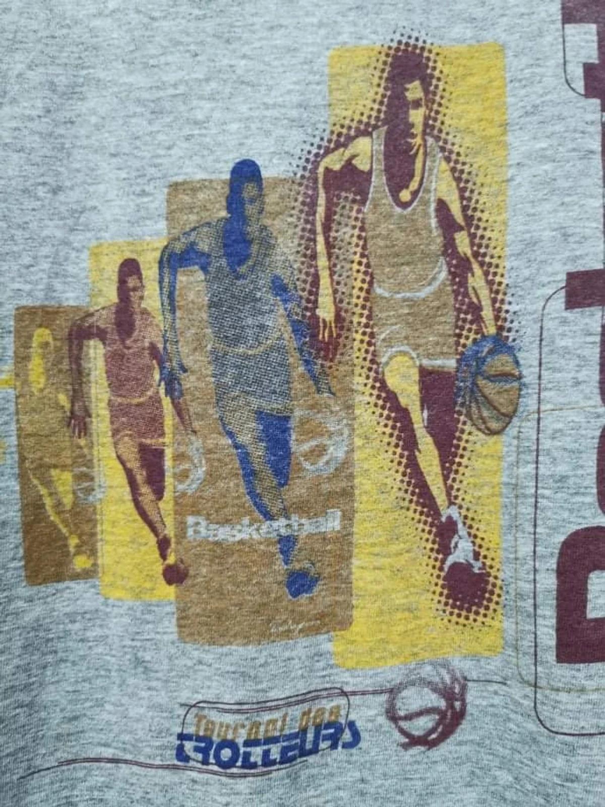 Vintage Style 90s Basketball Shirt Sweatshirt Hoodie Reprinted Full Size Gifts for NBA Fans - Image 3