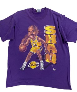 Vintage Style 90's Shaq Tshirt Pullover Hoodie Crewneck Sweatshirt Reprinted Full Color Full Size Gifts for NBA Fans