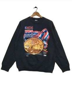 Vintage Style Olympic Summer Games Champions Shirt Sweatshirt Hoodie Reprinted Full Size Gifts for NBA Fans