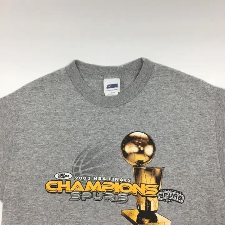 Vintage Sa Spurs 2003 NBA Finals Champions Shirt Sweatshirt Hoodie Reprinted Full Size Gifts for NBA Fans - Image 2