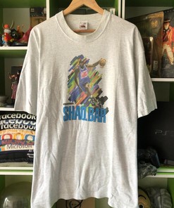 Vintage Style 90s Shaq O Neil NBA Shirt Sweatshirt Hoodie Reprinted Full Size Gifts for NBA Fans