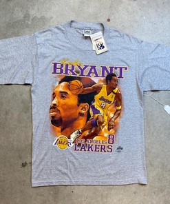 Vintage Style 2000s Kobe Bryan Coin Portrait Shirt Deadstock Shirt Sweatshirt Hoodie Reprinted Full Size Gifts for NBA Fans