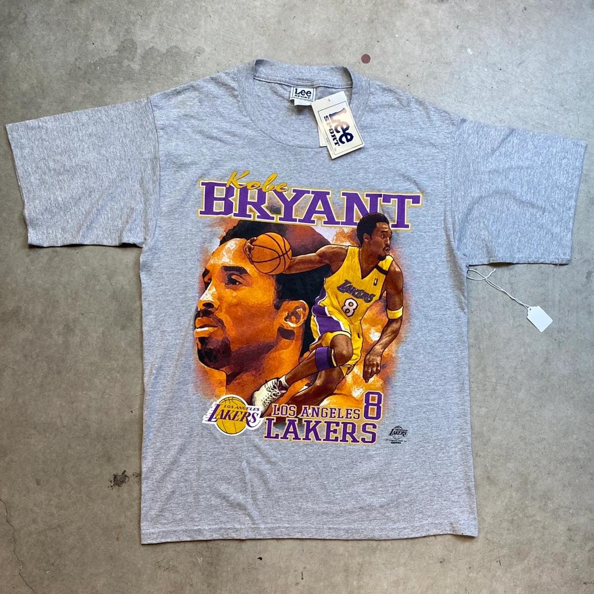 Vintage Style 2000s Kobe Bryan Coin Portrait Shirt Deadstock Shirt Sweatshirt Hoodie Reprinted Full Size Gifts for NBA Fans