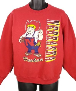 Vintage University of Nebraska Cornhuskers Huskers Sweatshirt Gift for NCAA Fans, Nebraska Cornhuskers Sweatshirt
