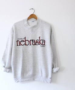 Vintage University of Nebraska Cornhuskers Huskers Sweatshirt Gift for NCAA Fans