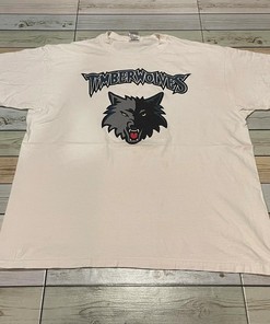 Vintage Style Minnesota Timberwolves NBA Prosport Shirt Sweatshirt Hoodie Reprinted Full Size Gifts for NBA Fans