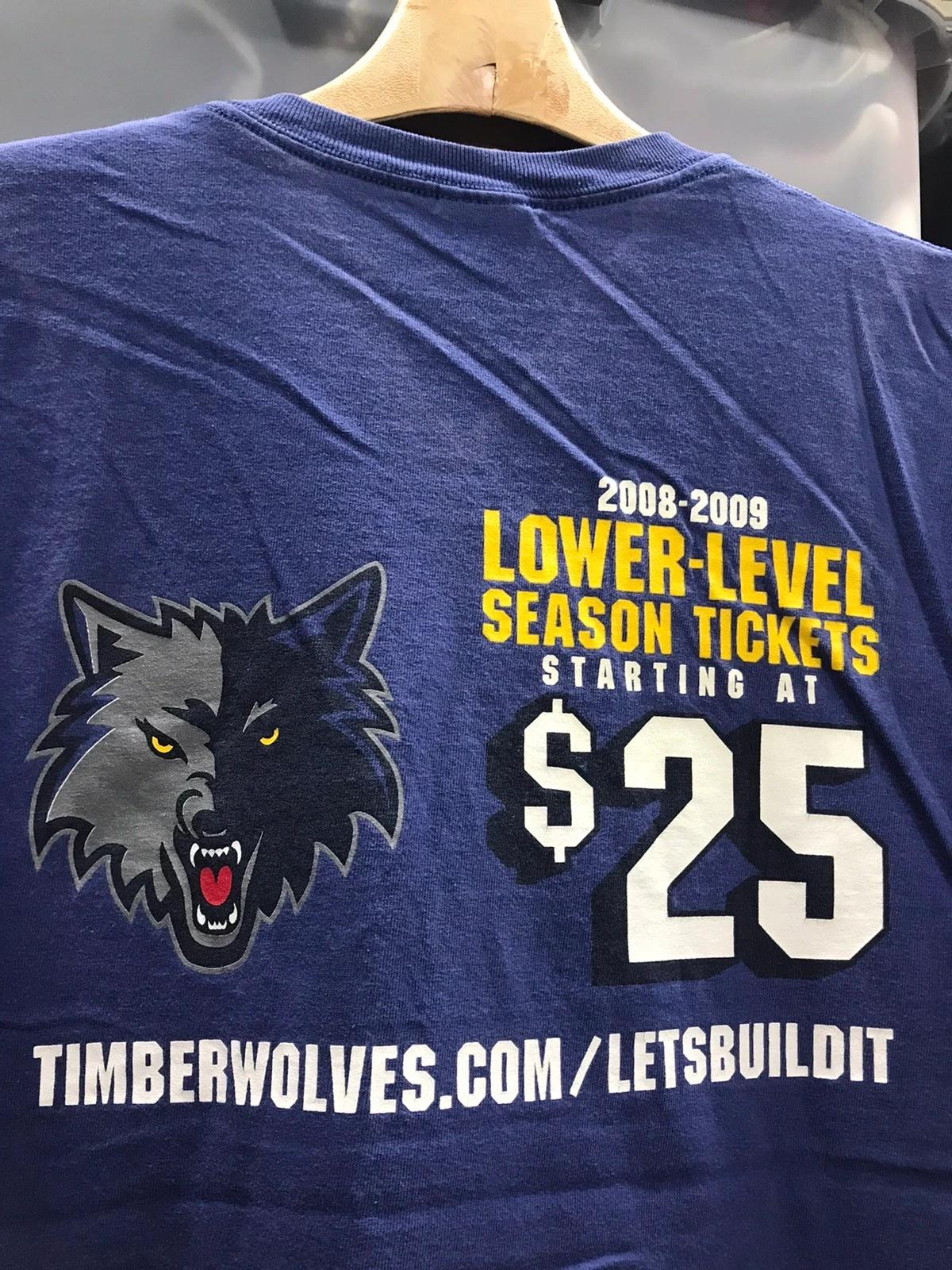 Vintage Style Minnesota Timberwolves NBA Team Shirt Sweatshirt Hoodie Reprinted Full Size Gifts for NBA Fans - Image 2