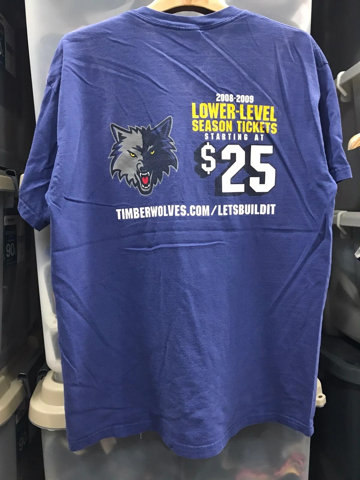 Vintage Style Minnesota Timberwolves NBA Team Shirt Sweatshirt Hoodie Reprinted Full Size Gifts for NBA Fans