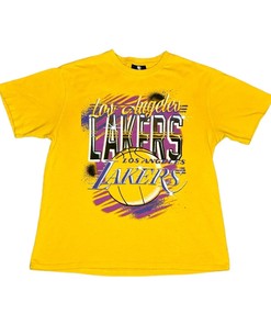 Vintage Style La Lakers Shirt Sweatshirt Hoodie Reprinted Full Size Gifts for NBA Fans