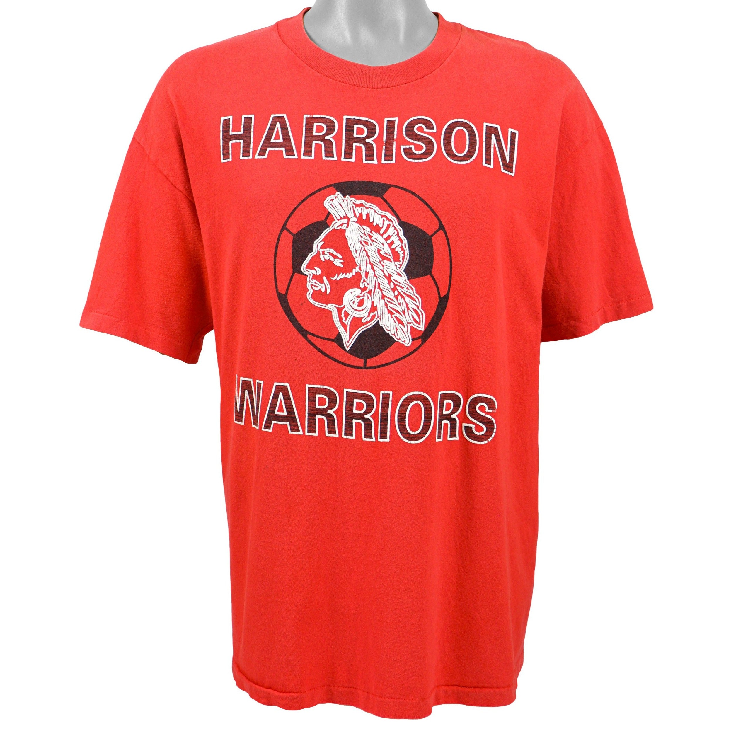 NCAA Evansville Harrison Warriors T-Shirt 1990s Vintage Style Hoodie Sweatshirt Reprinted Full Size Gifts for Fans